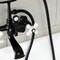 Kingston Brass AE59T0 Wall Mount Tub Faucet with Hand Shower, Matte Black AE59T0 - alternate 2